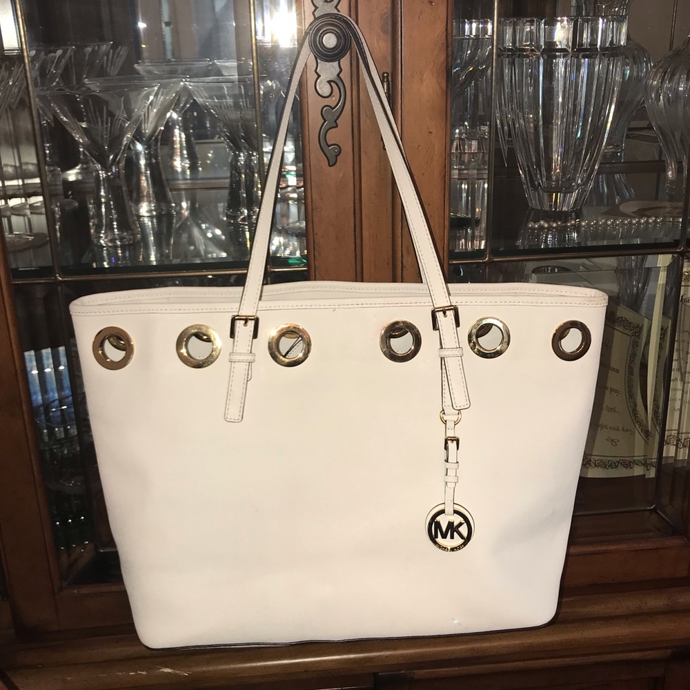 White Michael Kors Bag